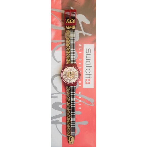 Swatch watch MR. WATSON GR128 1995 Standard Gents New old stock - Picture 3 of 10